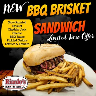 a sandwich and fries