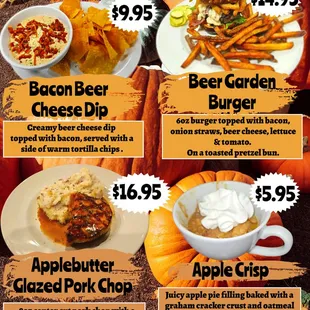 October Menu Specials