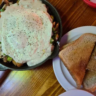 The Ultimate Skillet... mmmmm... so good! I love this place!