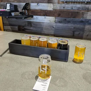 Tasting flight