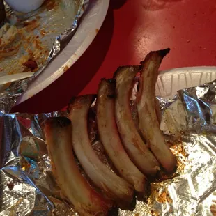 Sucked the bones dry!