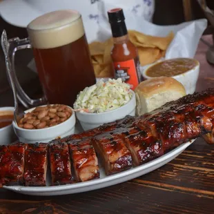 Full Babyback Rib Platter