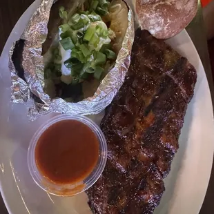 Pork Baby Back Rib Platter