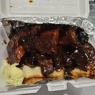 Rib tips so much food for only 11.99