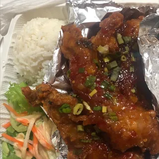 56.  Crispy Tamarind Pork Ribs