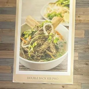 Double Back Rib Pho