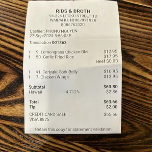 Prices seem reasonable