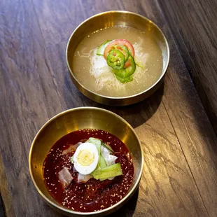 Radish cold noodle &amp; Bi Bim noodle