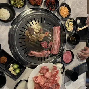 Beef tongue on the plate