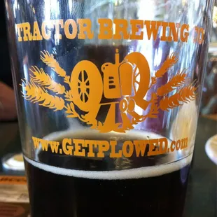 Tractor brewing is located at same locale at Ribs restaurant