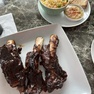 2. Hickory Smoked BBQ Short Ribs