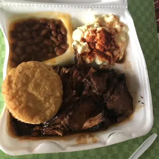 Tri trip dinner combo(13.75) deliz!