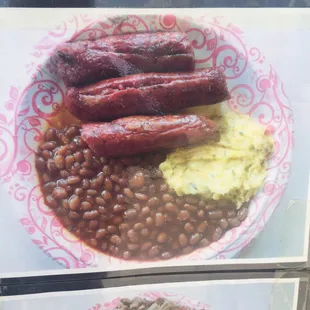 Sausage link plate photo