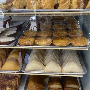 a variety of baked goods