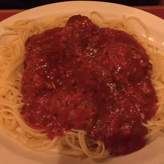 Linguine Meatballs