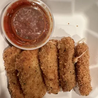 Fried Mozzarella Cheese