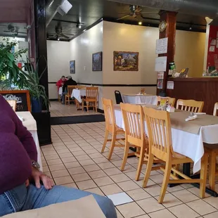 a man sitting at a table