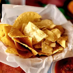 Complimentary Chips. So good!