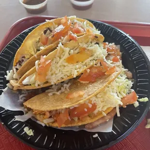 Very good tacos at a good price!