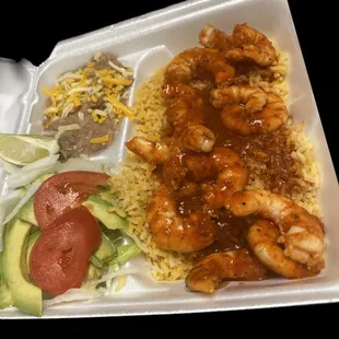 Camarones a la diabla