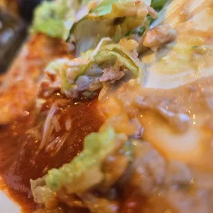 Taco and Enchilada