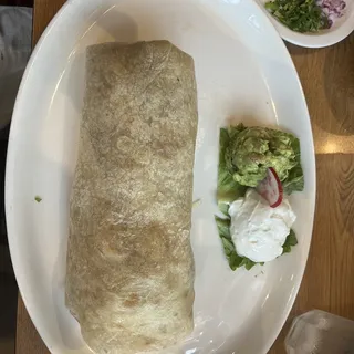 Chicken Surfer Burrito Special