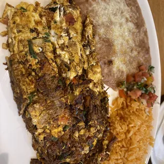 Huevos con Machaca