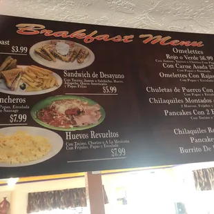 bagels, menu