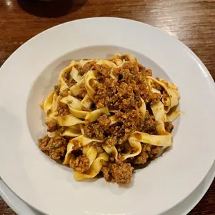 Fettuccine alla Bolognese