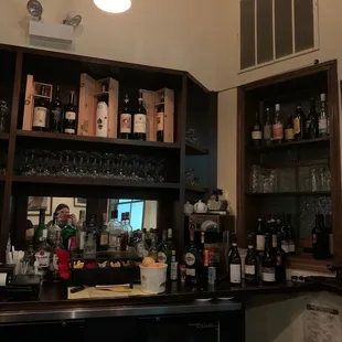 Bar area