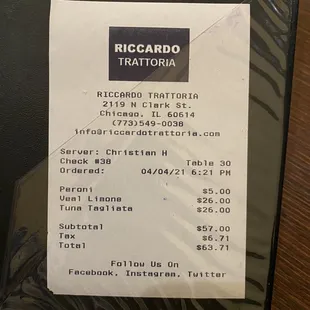 the price of the restaurant