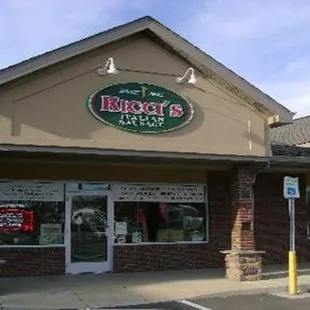 exterior of restaurant