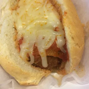 Stuffed banana pepper sandwich