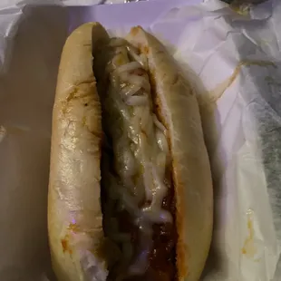 Stuffed pepper sandwich and a hot sausage sandwich with a cream soda