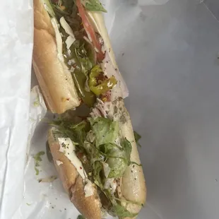 Small Honey Turkey Hoagie