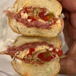 Old Fashioned Italian Hoagie (@feedthestreats on instagram)