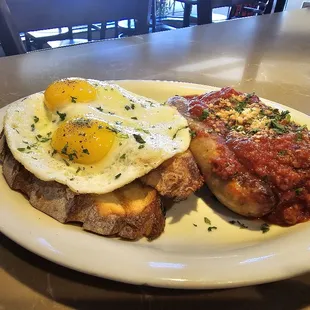 Green Peppers Sausages with eggs