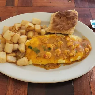 Crawfish Omlette