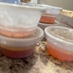 Oil &amp; Vinegar unused half containers