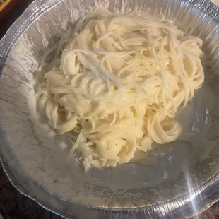 Chicken Alfredo (minus the chicken and minus the alfredo)