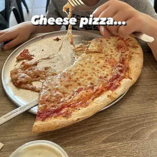 Cheese pizza