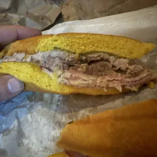 The meat for the midnight sandwich.  So dam good !!!!