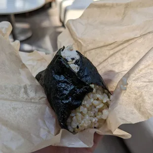 Tuna mayo rice ball