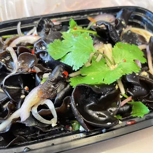 Wood-Ear Fungus Salad