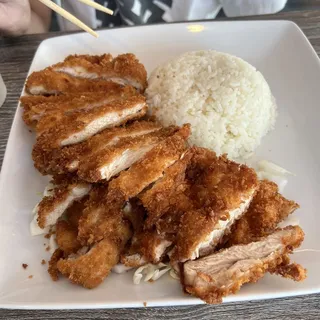 Katsu Chicken Rice Combo