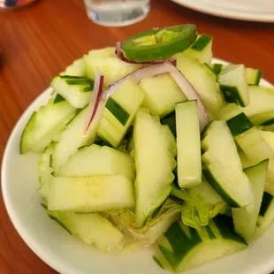 Cucumber salad