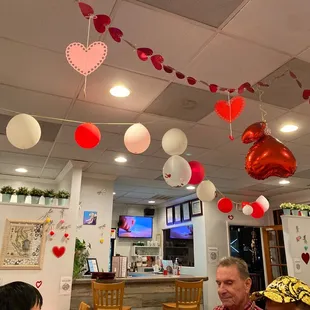 people eating at a restaurant