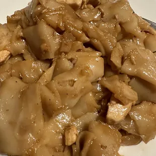 Drunken noodles which I trashed