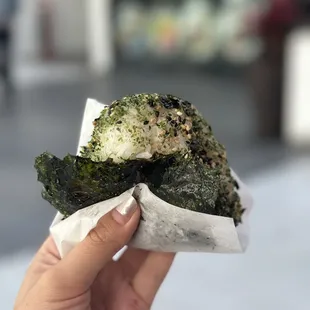 Spicy Lobster Shrimp Onigiri