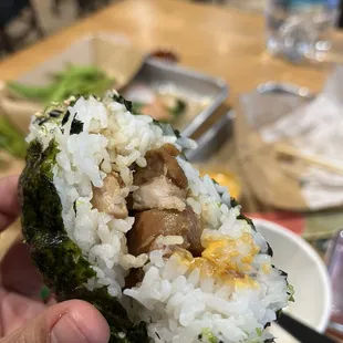 Chicken Teriyaki Onigiri